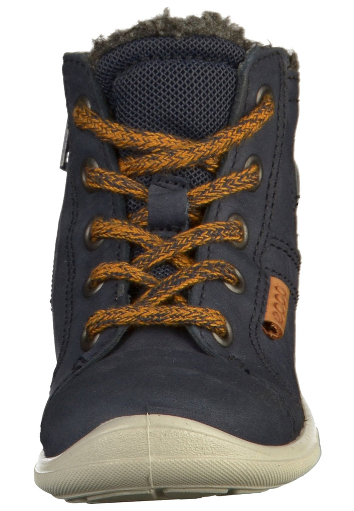 ecco Stiefelette Leder Navy - surf4shoes