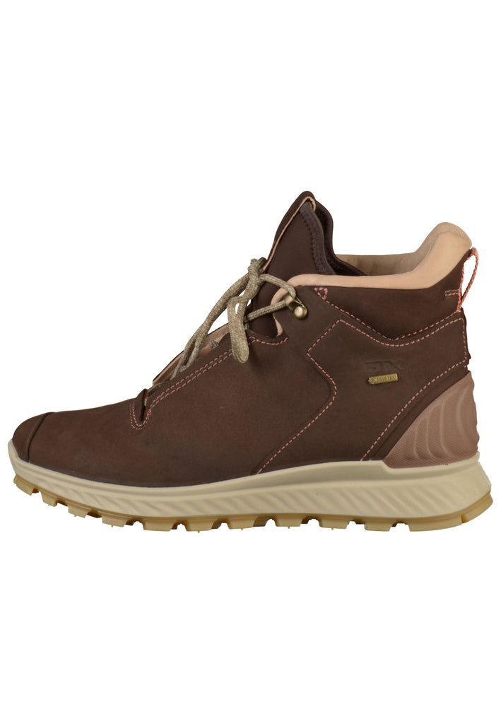 ecco Stiefelette Leder/Textil Braun - surf4shoes