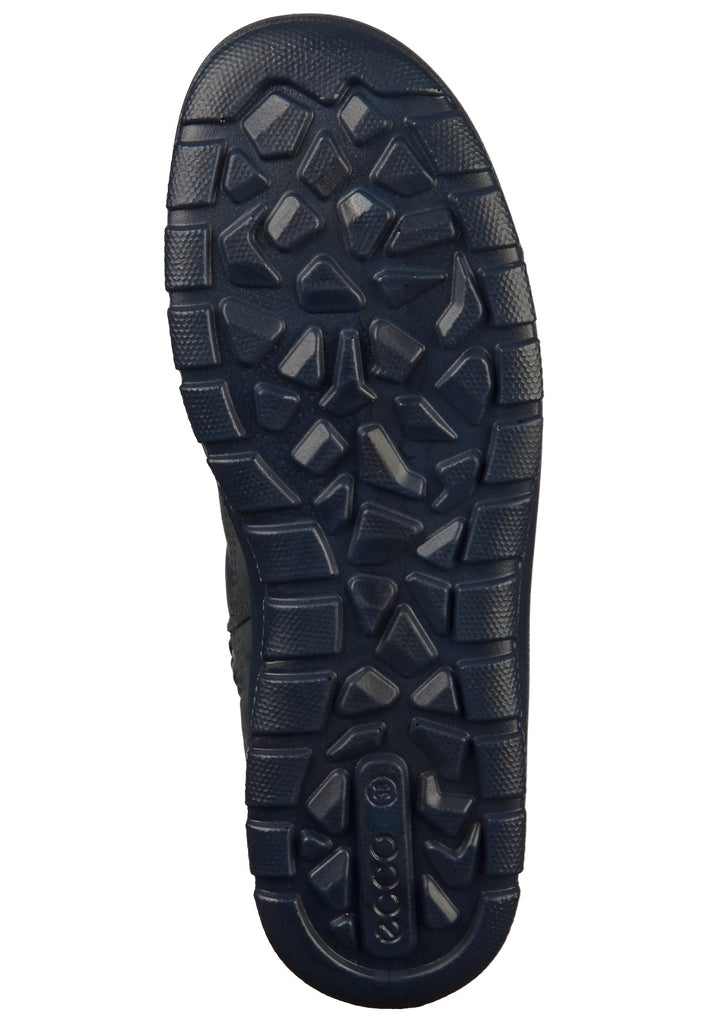 ecco Stiefelette Leder/Textil Blau - surf4shoes