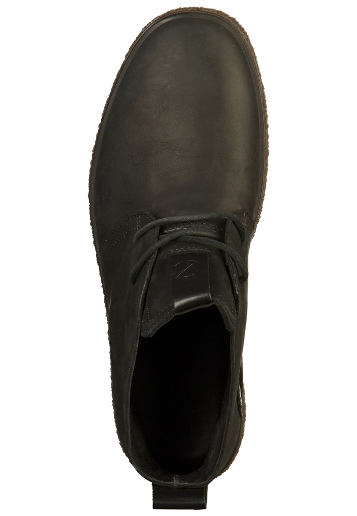 ecco Halbschuhe Leder Schwarz - surf4shoes