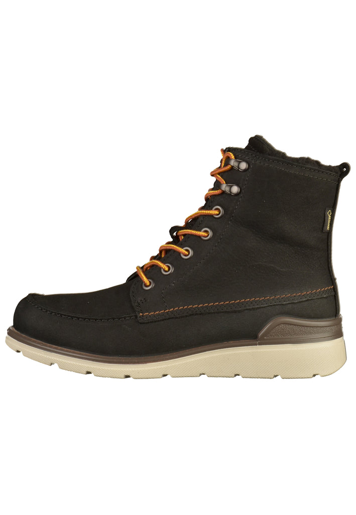 ecco Stiefelette Leder Schwarz - surf4shoes
