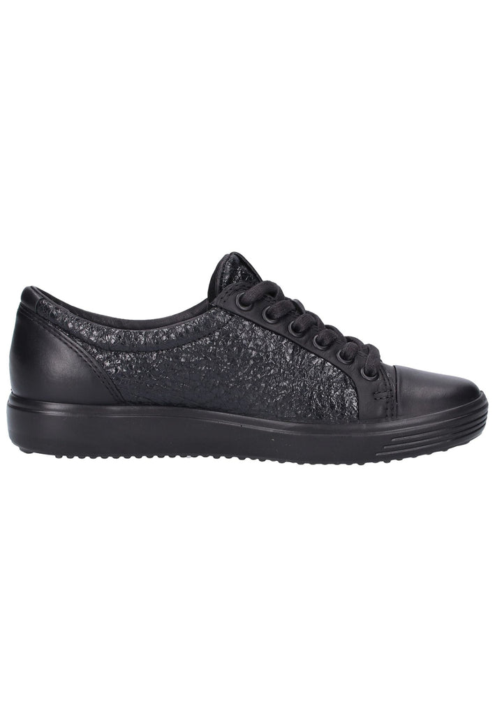 ecco Sneaker Leder Schwarz - surf4shoes