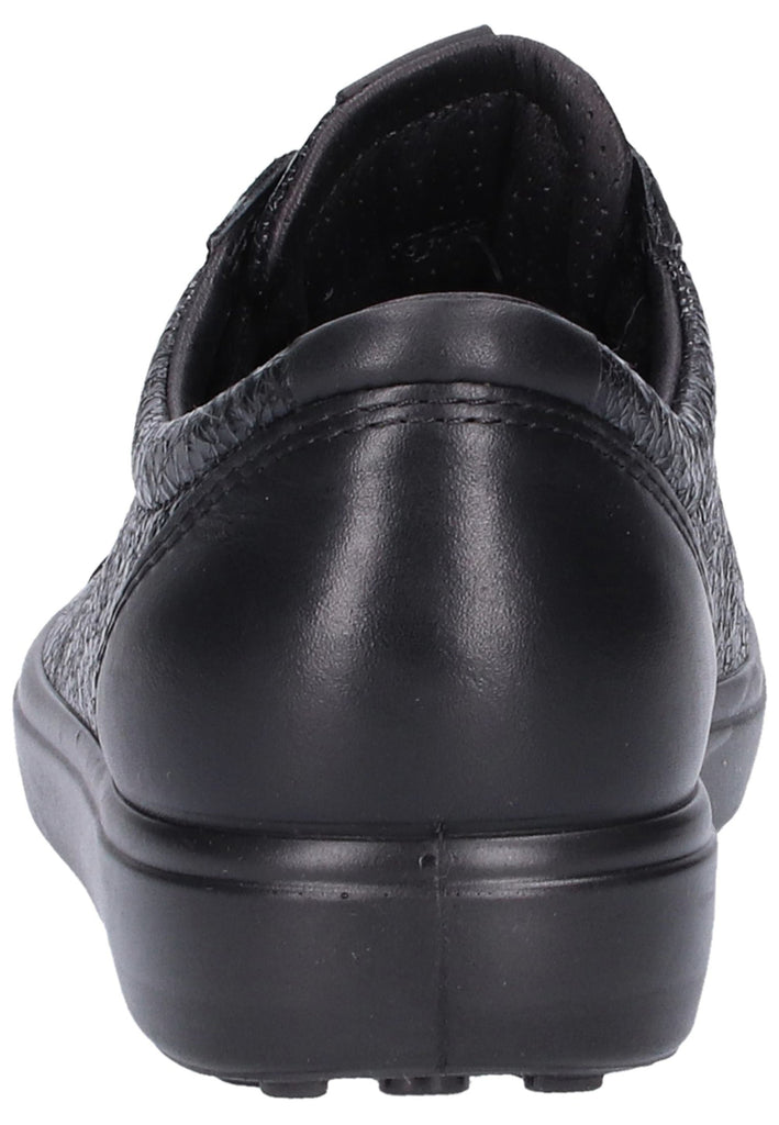 ecco Sneaker Leder Schwarz - surf4shoes