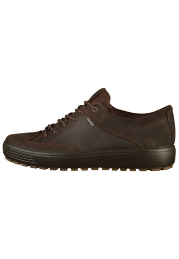 ecco Sneaker Leder Braun - surf4shoes