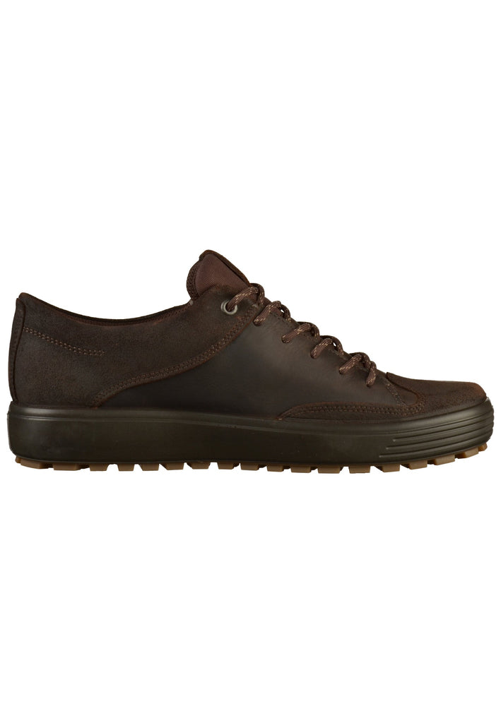ecco Sneaker Leder Braun - surf4shoes