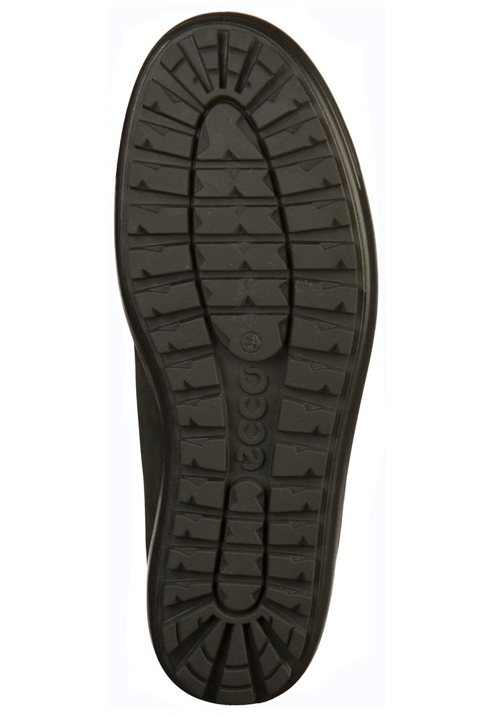 ecco Sneaker Leder Schwarz - surf4shoes