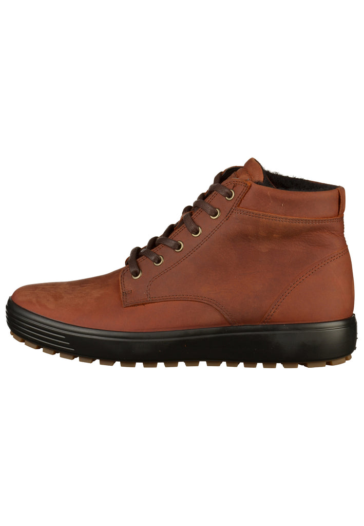 ecco Sneaker Leder Braun - surf4shoes
