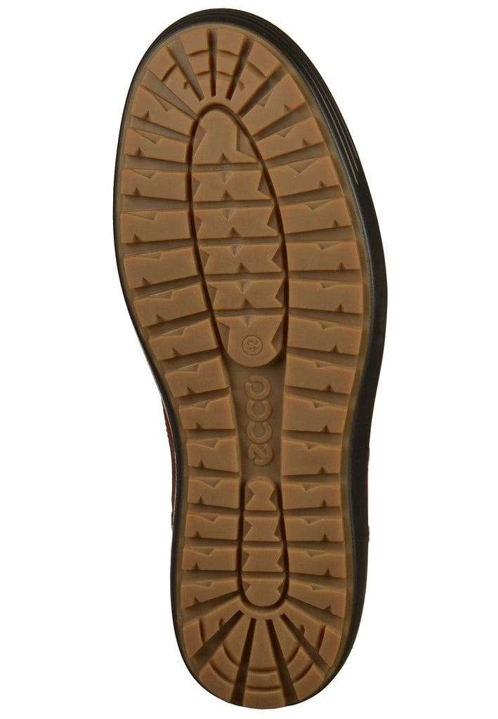 ecco Sneaker Leder Braun - surf4shoes