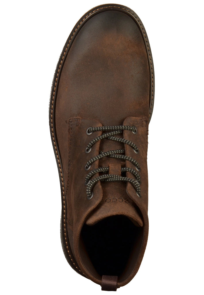 ecco Stiefelette Leder Braun - surf4shoes