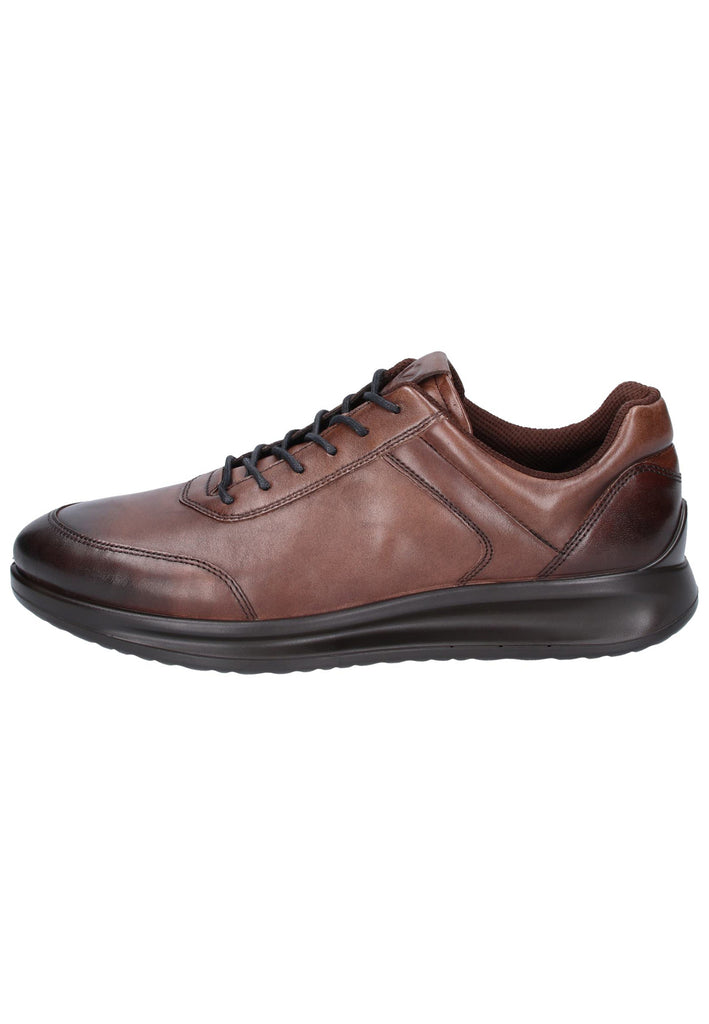 ecco Sneaker Leder/Textil Braun - surf4shoes