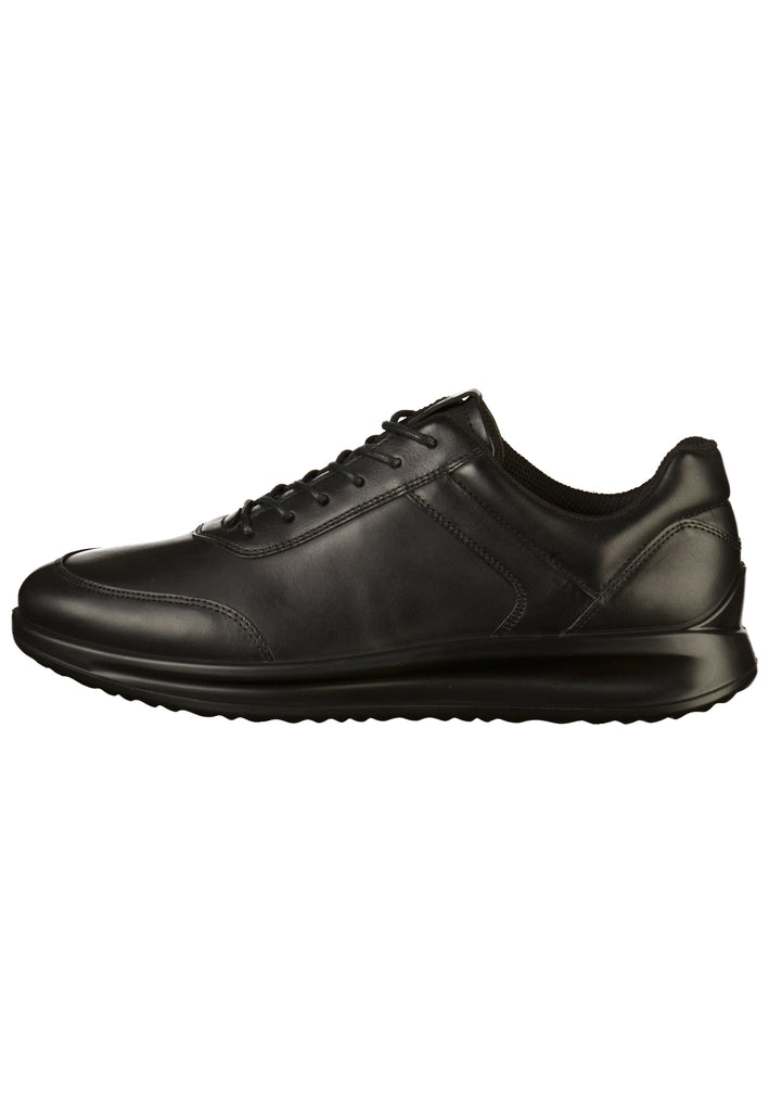 ecco Sneaker Leder Schwarz - surf4shoes