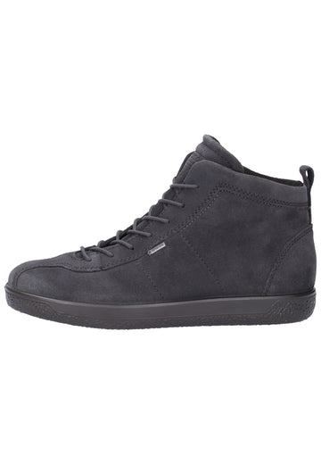 ecco Sneaker Leder Grau - surf4shoes