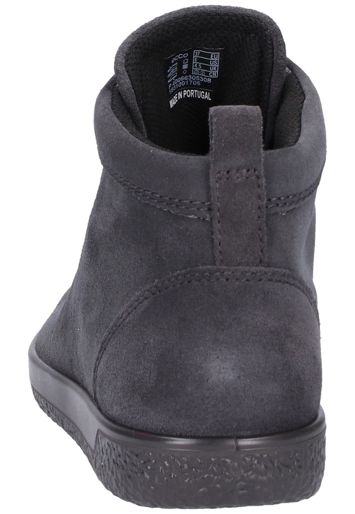 ecco Sneaker Leder Grau - surf4shoes