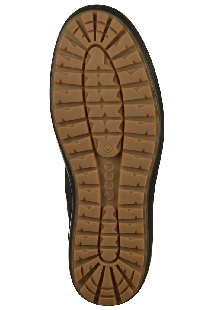 ecco Sneaker Leder Schwarz - surf4shoes