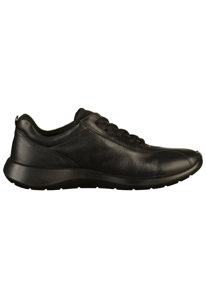 ecco Sneaker Leder Schwarz - surf4shoes