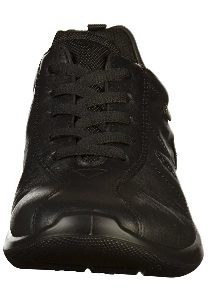 ecco Sneaker Leder Schwarz - surf4shoes
