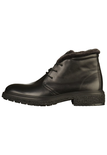 ecco Stiefelette Leder Schwarz - surf4shoes