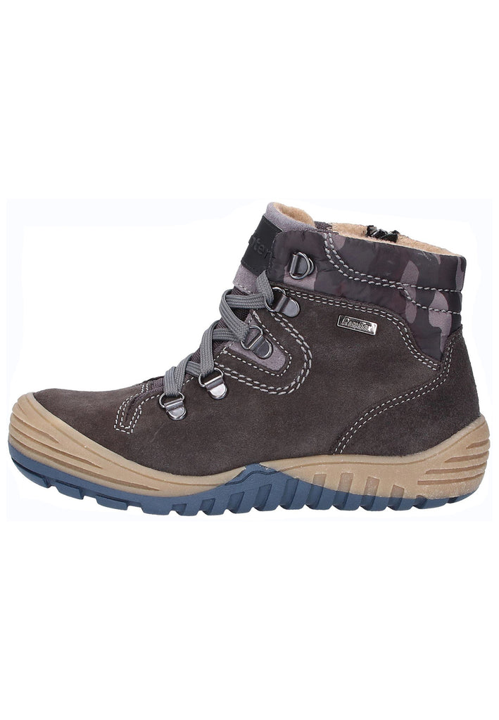 Richter Sneaker Leder Dunkelgrau - surf4shoes