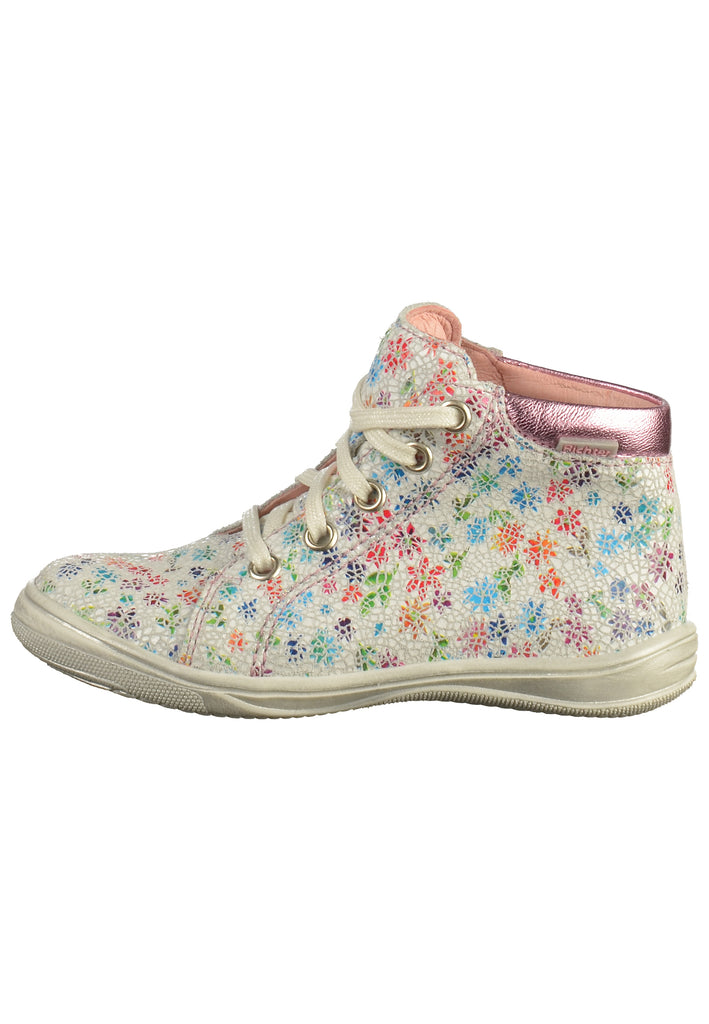 Richter Sneaker Leder Weiß/Rosa - surf4shoes