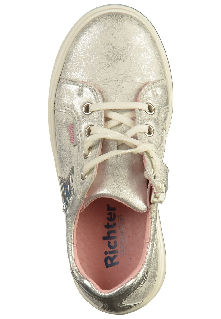 Richter Sneaker Leder Silber - surf4shoes