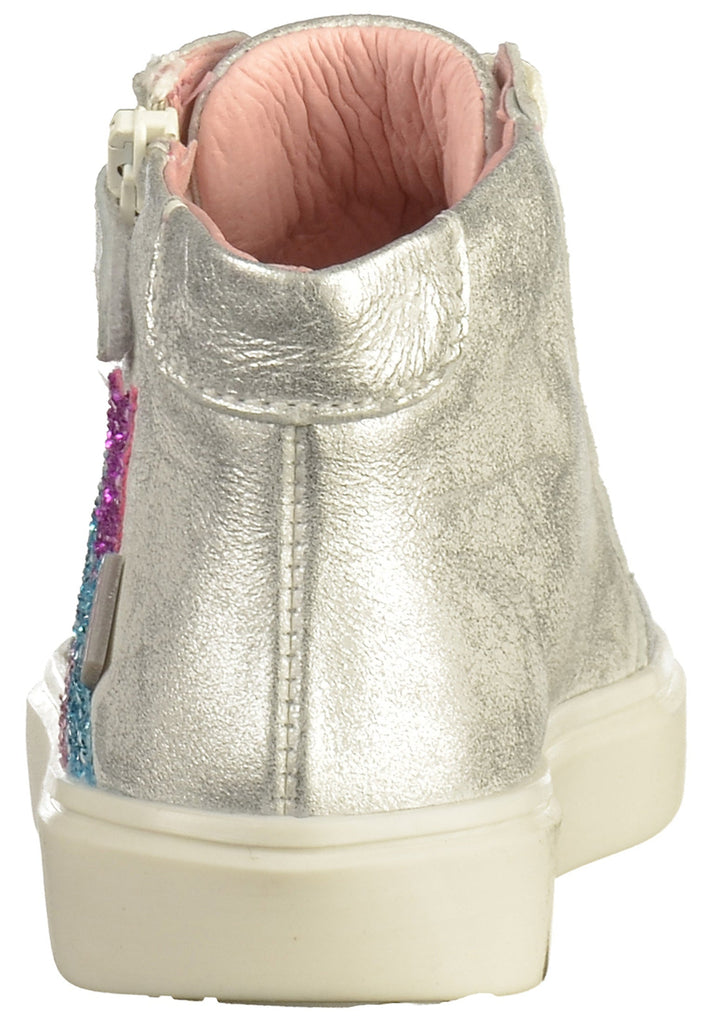 Richter Sneaker Leder/Textil Silber - surf4shoes