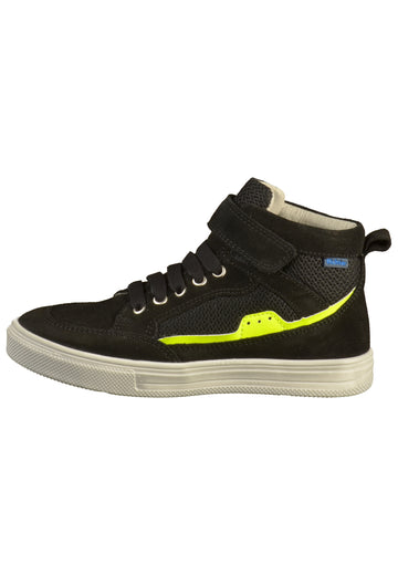 Richter Sneaker Leder/Textil Schwarz/Gelb - surf4shoes