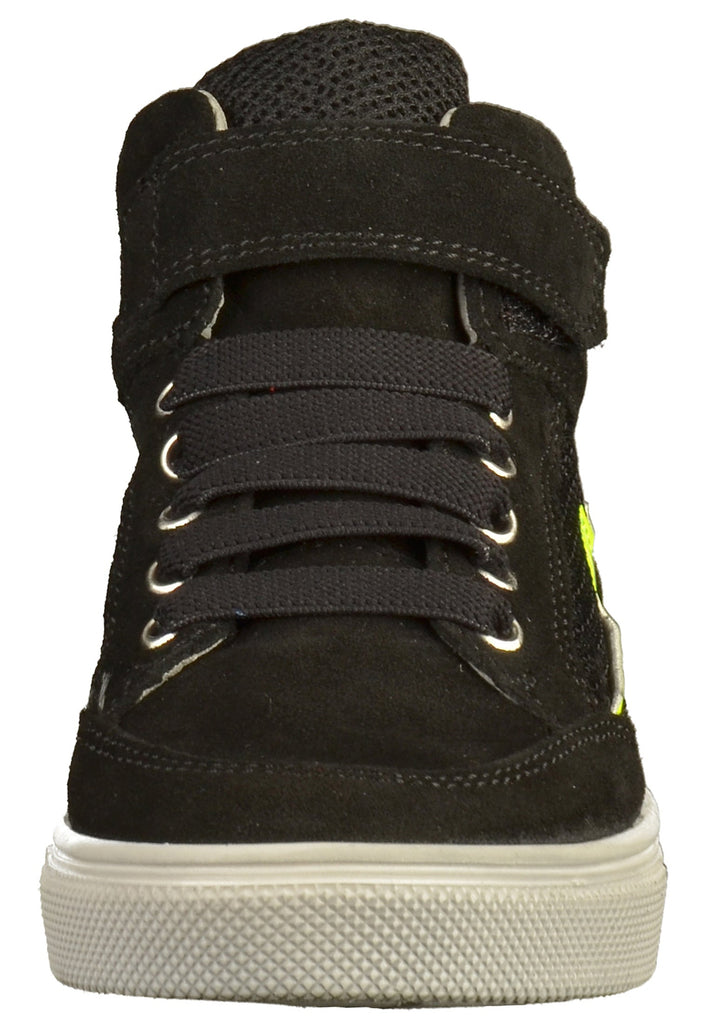 Richter Sneaker Leder/Textil Schwarz/Gelb - surf4shoes