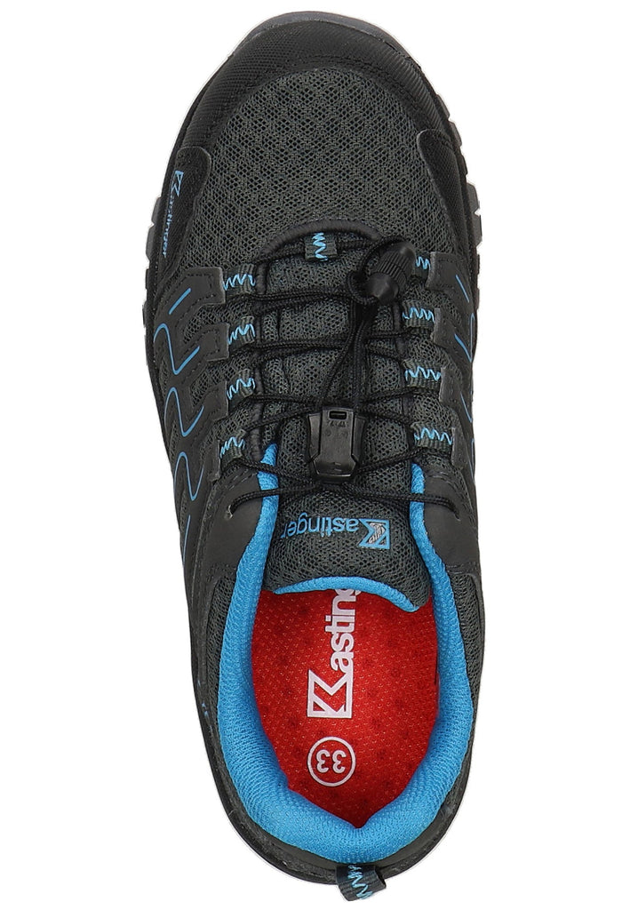 Kastinger Wanderschuhe Lederimitat/Mesh Grau/Blau - surf4shoes