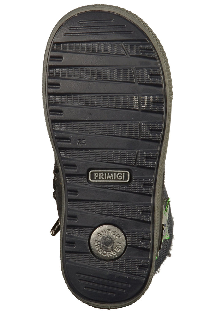 Primigi Stiefelette Leder/Textil Anthrazit - surf4shoes