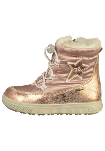 Primigi Stiefel Leder/Textil Rosa - surf4shoes