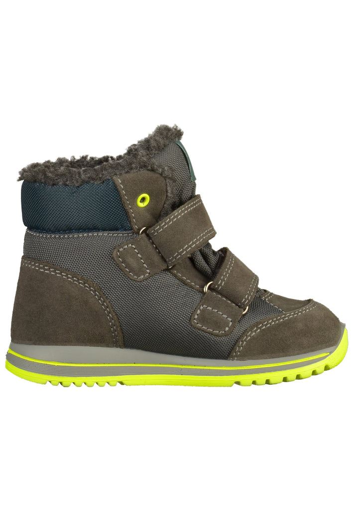 Primigi Stiefel Leder/Textil Grau - surf4shoes