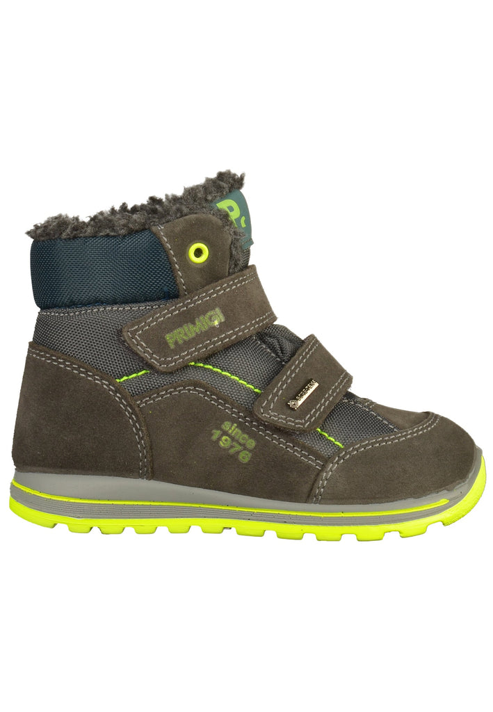 Primigi Stiefel Leder/Textil Grau - surf4shoes