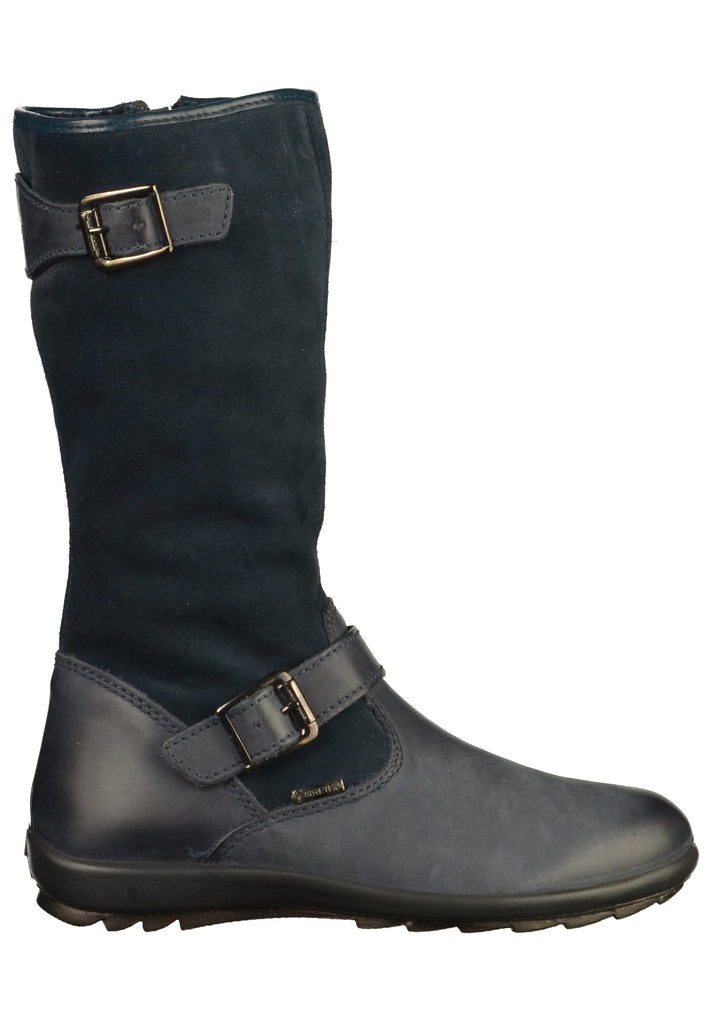 Primigi Stiefel Leder Dunkelblau Warmfutter - surf4shoes