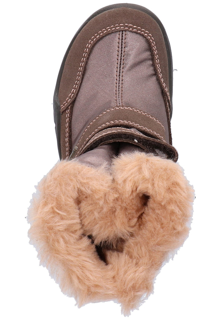 Primigi Stiefel Leder/Textil Braun Warmfutter - surf4shoes