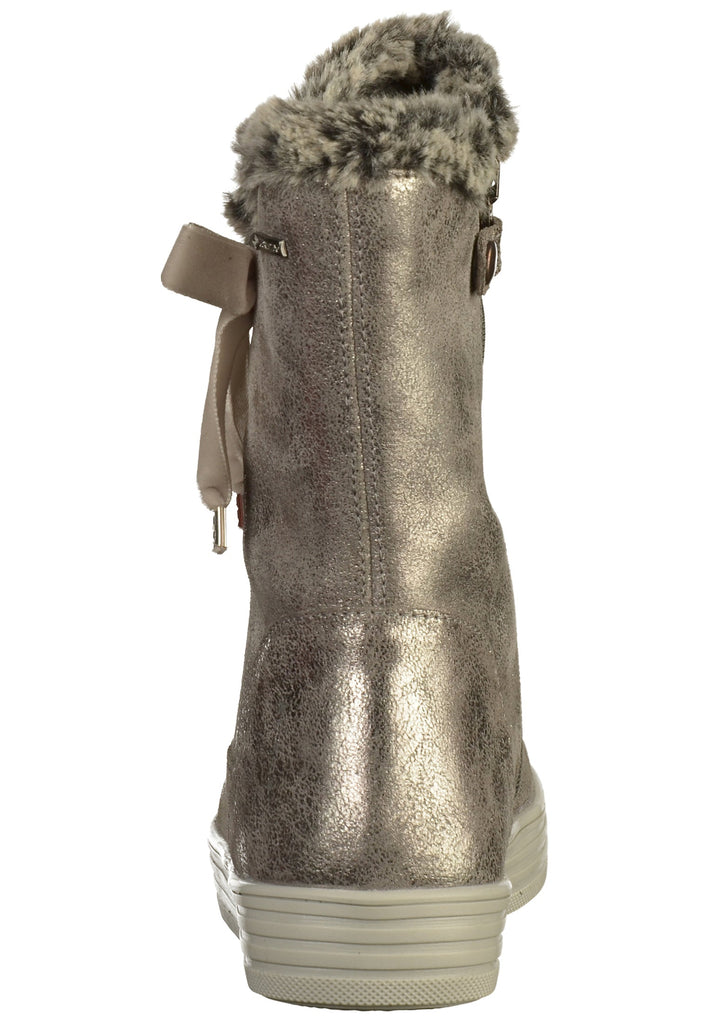 Primigi Stiefel Leder Silber - surf4shoes