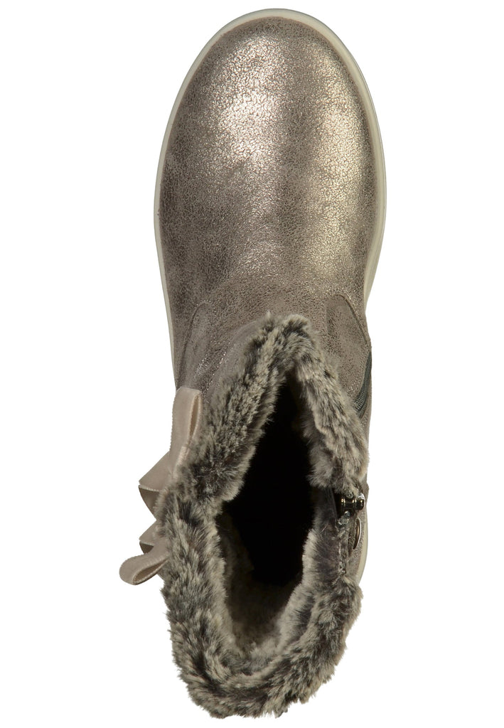 Primigi Stiefel Leder Silber - surf4shoes