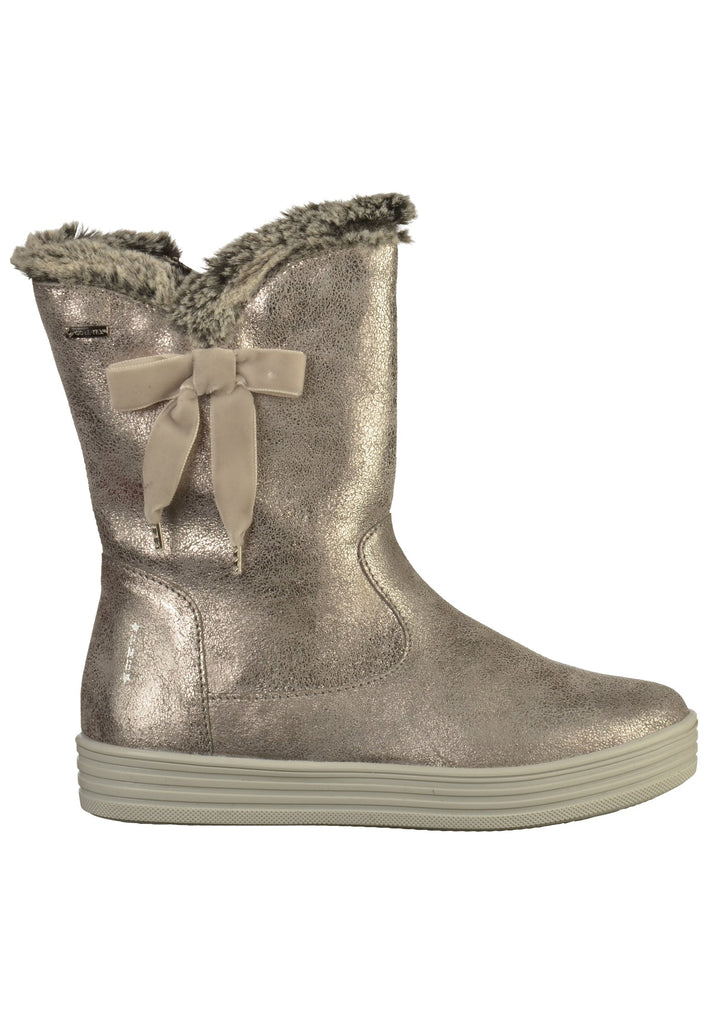 Primigi Stiefel Leder Silber - surf4shoes