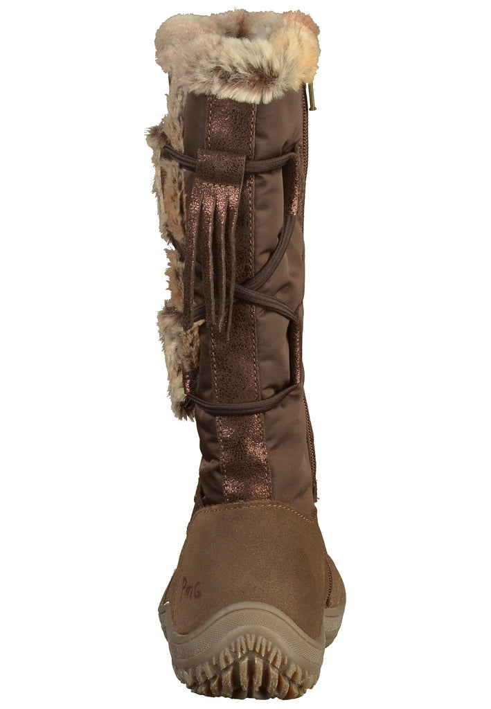 Primigi Stiefel Leder/Textil Braun Warmfutter - surf4shoes