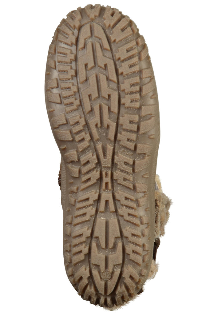 Primigi Stiefel Leder/Textil Braun Warmfutter - surf4shoes