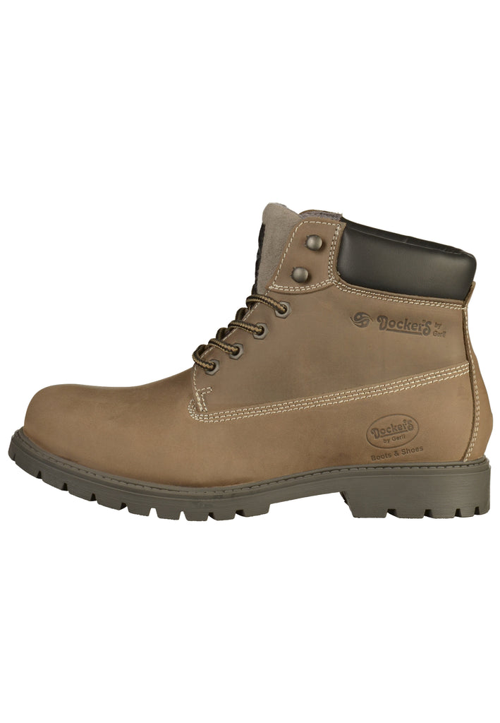 Dockers Stiefelette Leder Taupe - surf4shoes