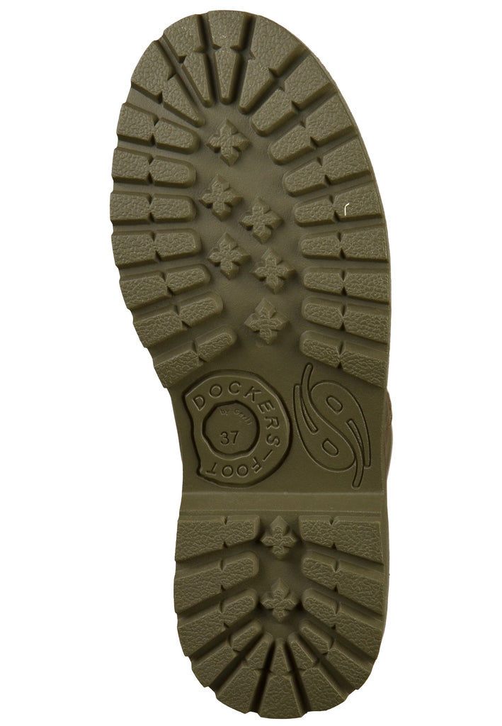 Dockers Stiefelette Leder Oliv - surf4shoes