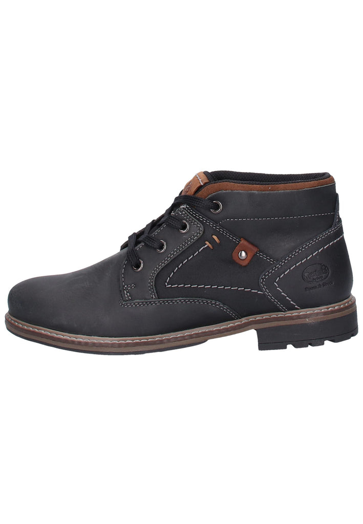 Dockers Stiefelette Nappaleder Schwarz - surf4shoes