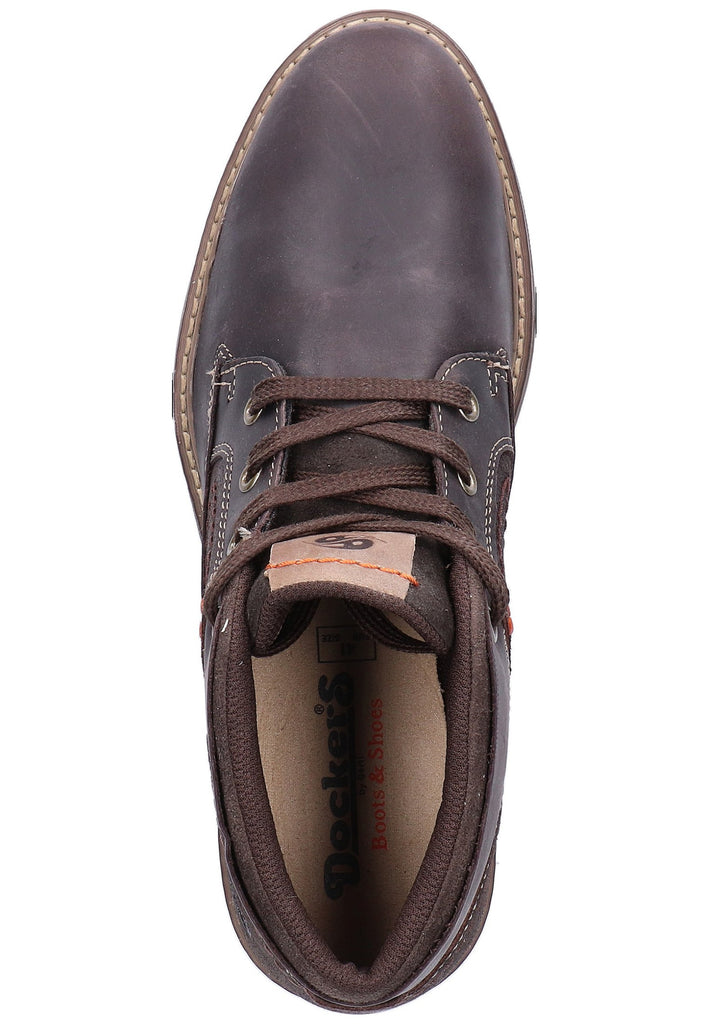 Dockers Stiefelette Nappaleder Braun - surf4shoes