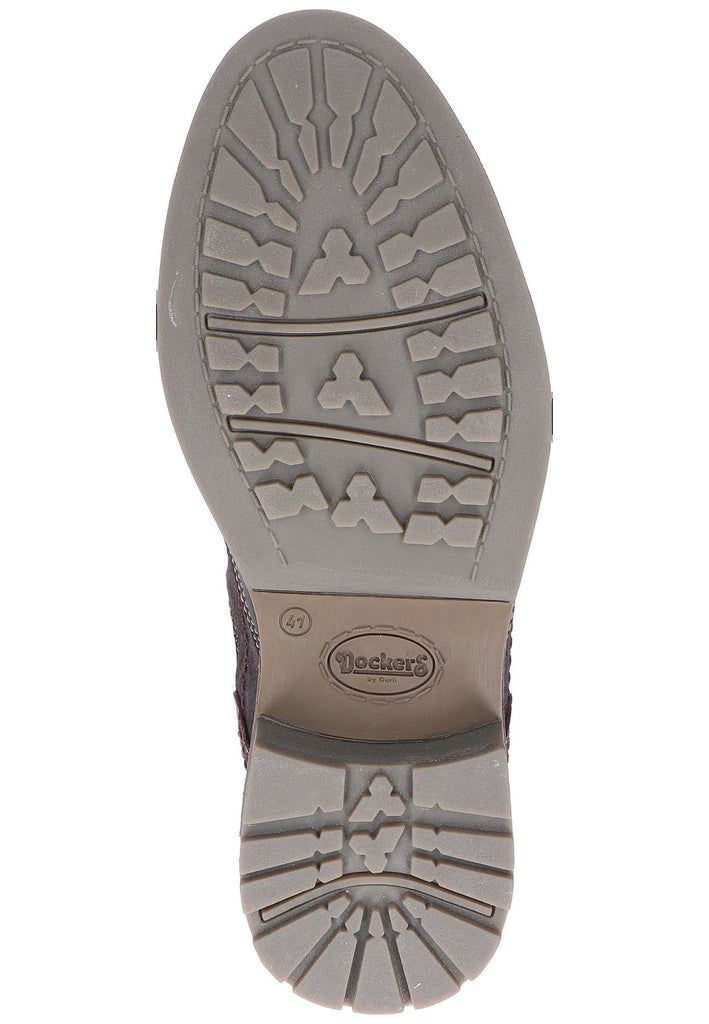 Dockers Stiefelette Nappaleder Braun - surf4shoes