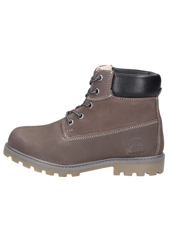 Dockers Stiefelette Leder Dunkelgrau - surf4shoes