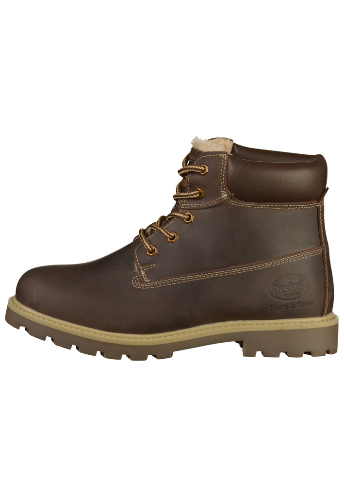 Dockers Stiefelette Leder Braun - surf4shoes