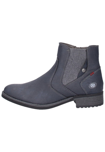 Dockers Stiefelette Lederimitat Navy - surf4shoes