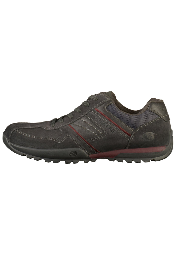 Dockers Sneaker Lederimitat/Textil Dunkelgrau - surf4shoes