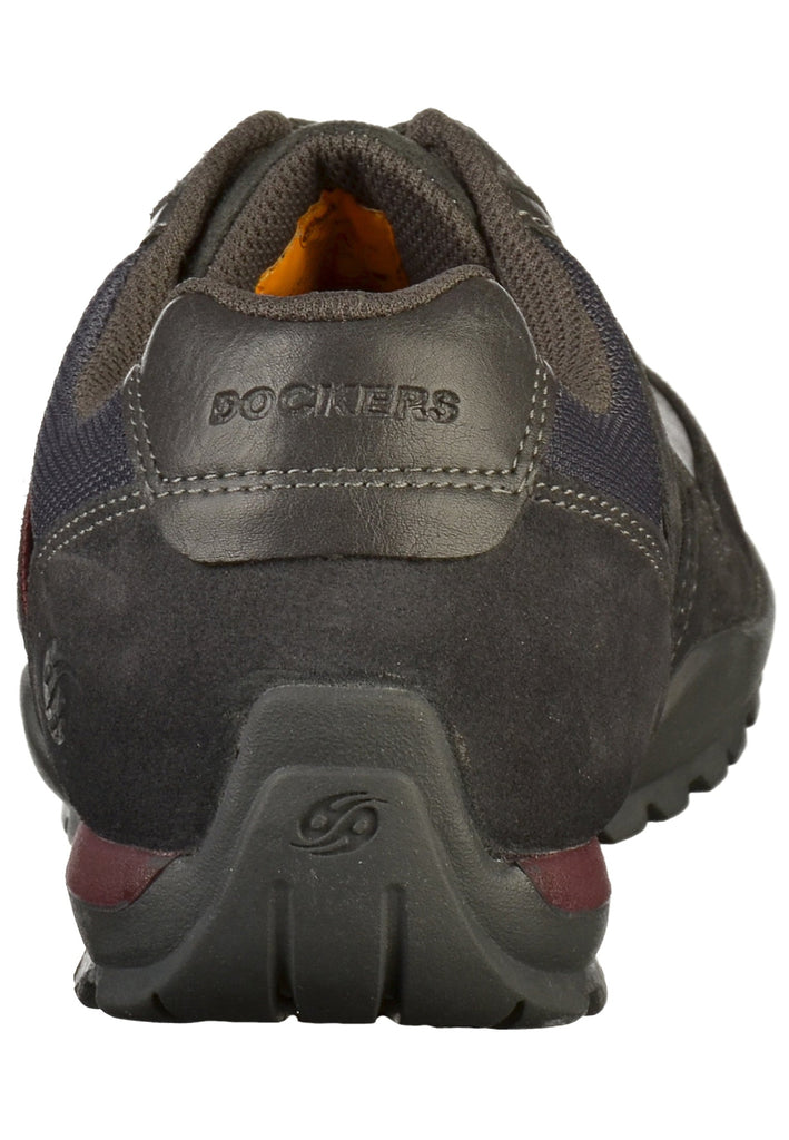 Dockers Sneaker Lederimitat/Textil Dunkelgrau - surf4shoes