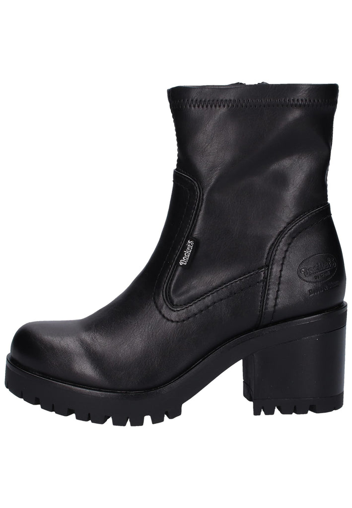 Dockers Stiefelette Lederimitat Schwarz - surf4shoes